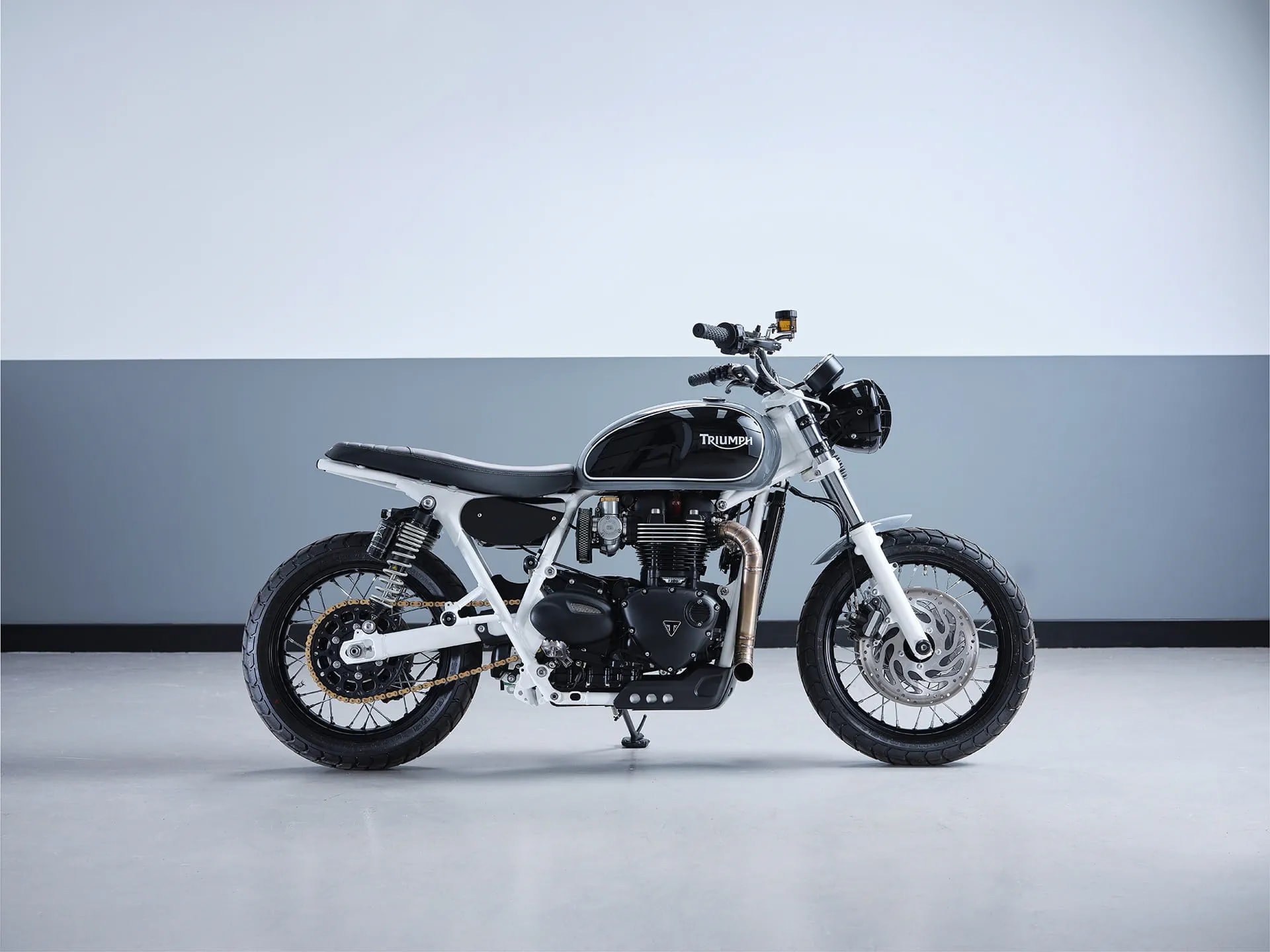 A1 Moto Bonneville Build off For the Ride